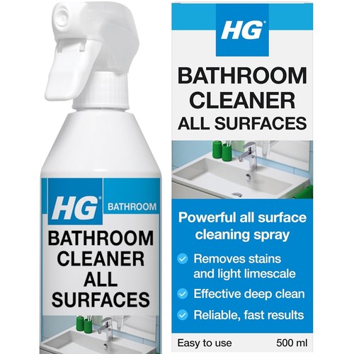 Bathroom cleaner spray - hg,