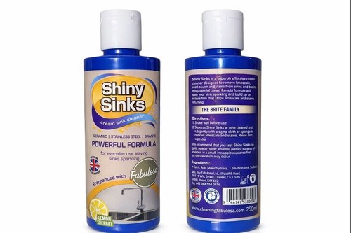 Shiny sinks cream - sink, cleaner