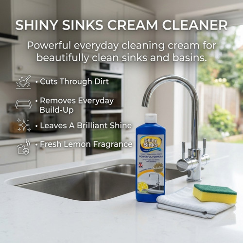 Shiny sinks cream - shiny, sink