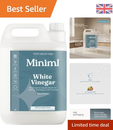 Eco friendly white vinegar - 5l,