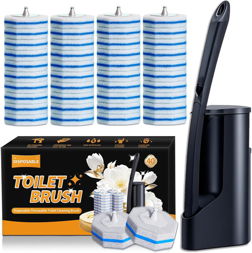 Disposable toilet brush - disposable,