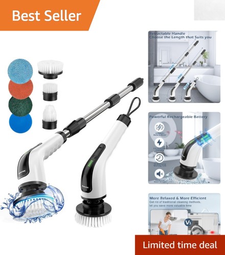 Elegant electric spin scrubber - elegant,